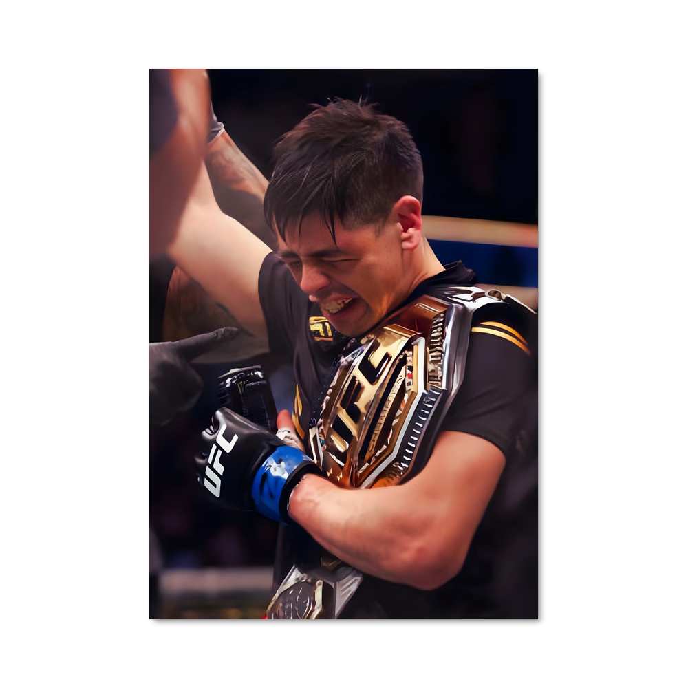 Poster Brandon moreno